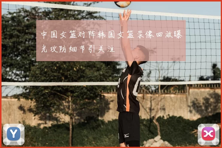 中国女篮对阵韩国女篮录像回放曝光攻防细节引关注